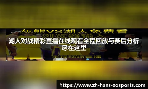 湖人对战精彩直播在线观看全程回放与赛后分析尽在这里